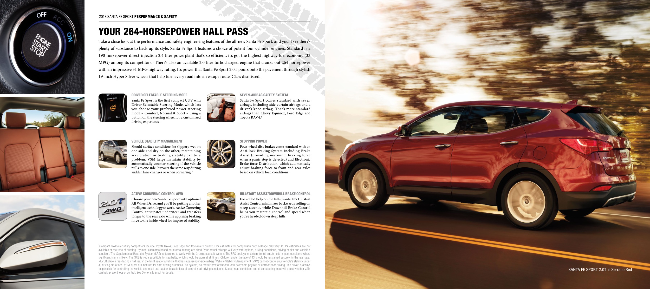 2013 Hyundai SantaFe Brochure Page 7